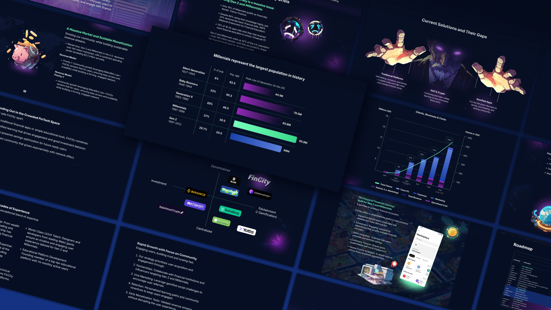 FinCity — game UI